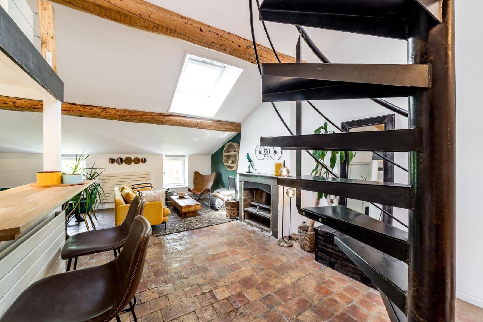 里昂Le Loft Des Artistes De La Croix-Rousse Ail公寓 外观 照片